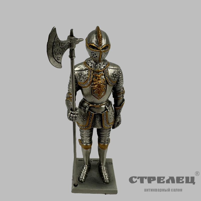 картинка — солдатик «рыцарь с боевым топором», veronese (италия)
