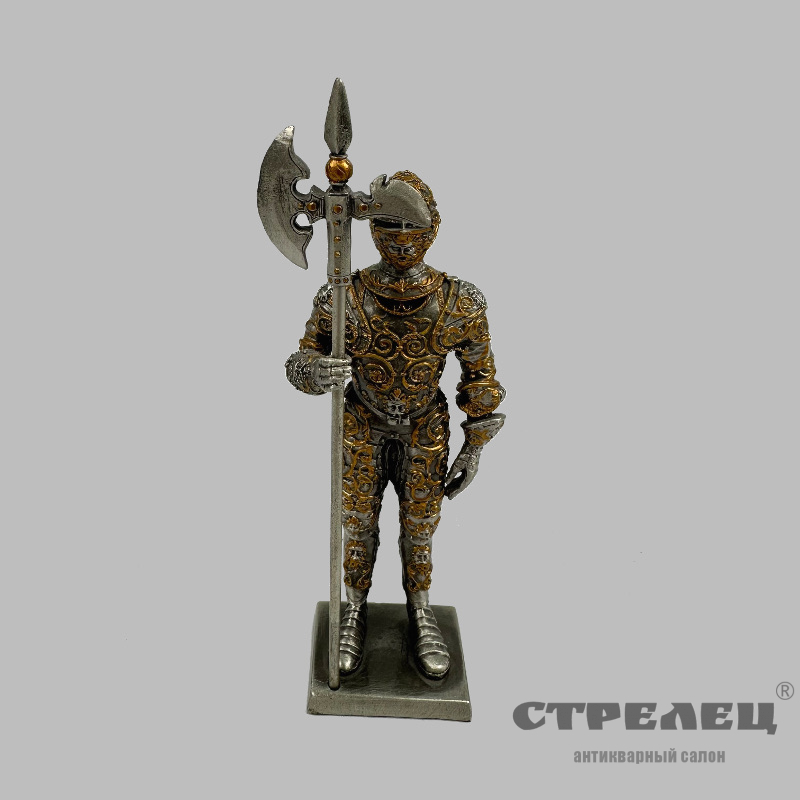 картинка — солдатик «средневековый солдат с алебардой», veronese (италия)