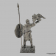 картинка — оловянный солдатик «викинг - хольдар с вороном 9 - 10 век»