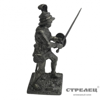 картинка оловянный солдатик «наёмный солдат» европейская пехота, конец 15 века