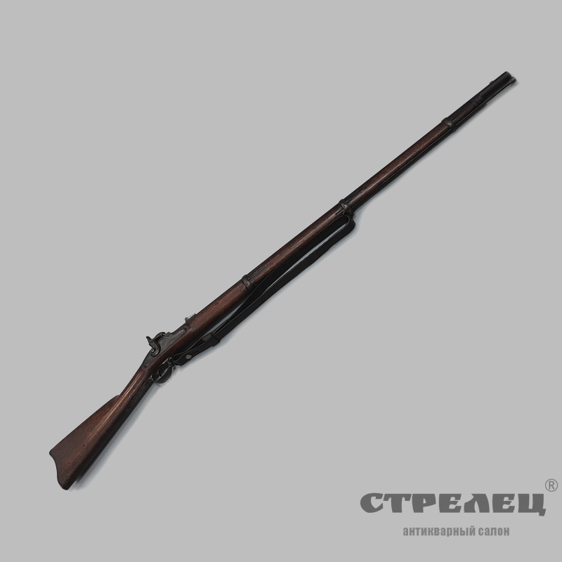 фото — ружьё капсюльное (мушкет) springfield model 1863. сша, 1864 год